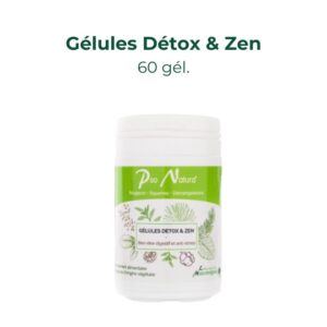 Gélules detox et zen pour lutter contre le stress et les désordres digestifs