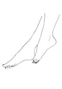 Dessin pieds